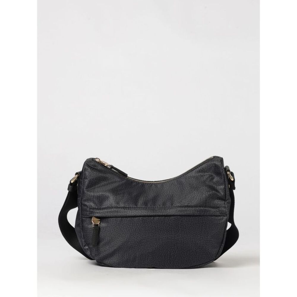 Borbonese Women Luna Polka Dot Recycled Nylon Borbonese Crossbody Bag